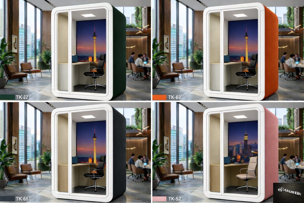 Q-Pod Berlin 1 Kişilik bireysel çalışma kabini